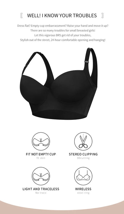 🔥Last Day 25% OFF🔥 Fashion Deep Cup Bra