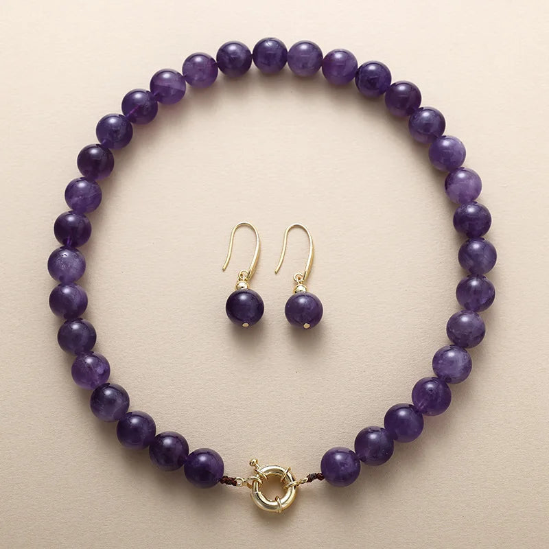 Healing Stone Necklaces & Earrings